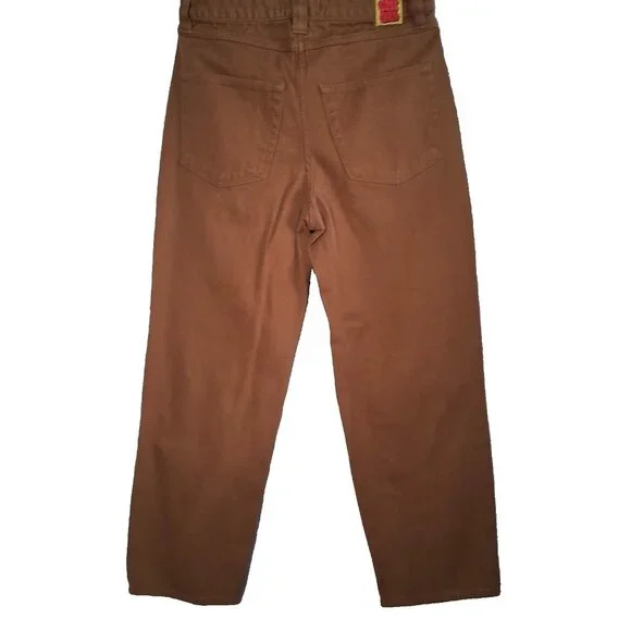 Empyre Double Knee Pants Size 30x27 Brown Canvas Work Streetwear READ - Picture 2 of 16